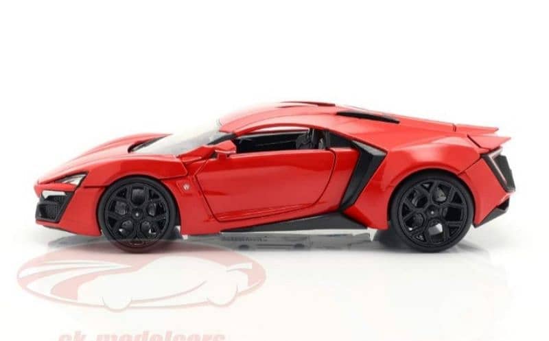 Lycan Hypersport (Fast &Furious 7) diecast car model 1:24. 1
