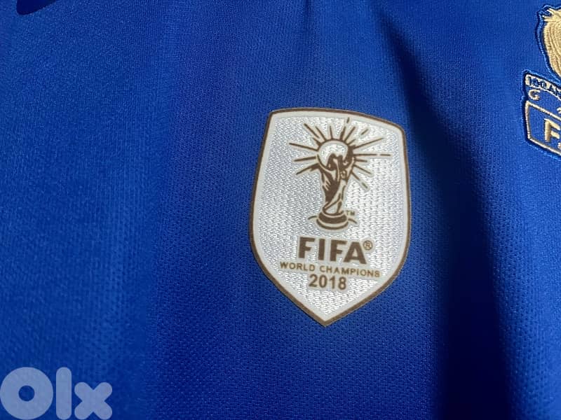 france pogba 6  home world cup champions 2018 anniversary nike kit 3