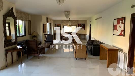 L13216-Spacious Furnished Apartment for Rent In Baabda