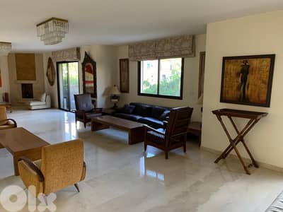 L13216-Spacious Furnished Apartment for Rent In Baabda