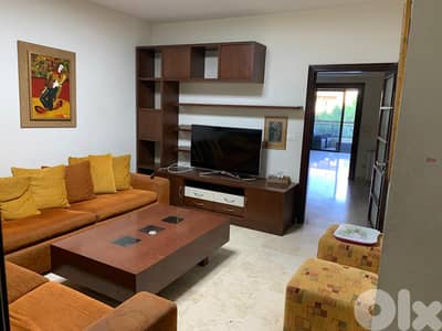 L13216-Spacious Furnished Apartment for Rent In Baabda