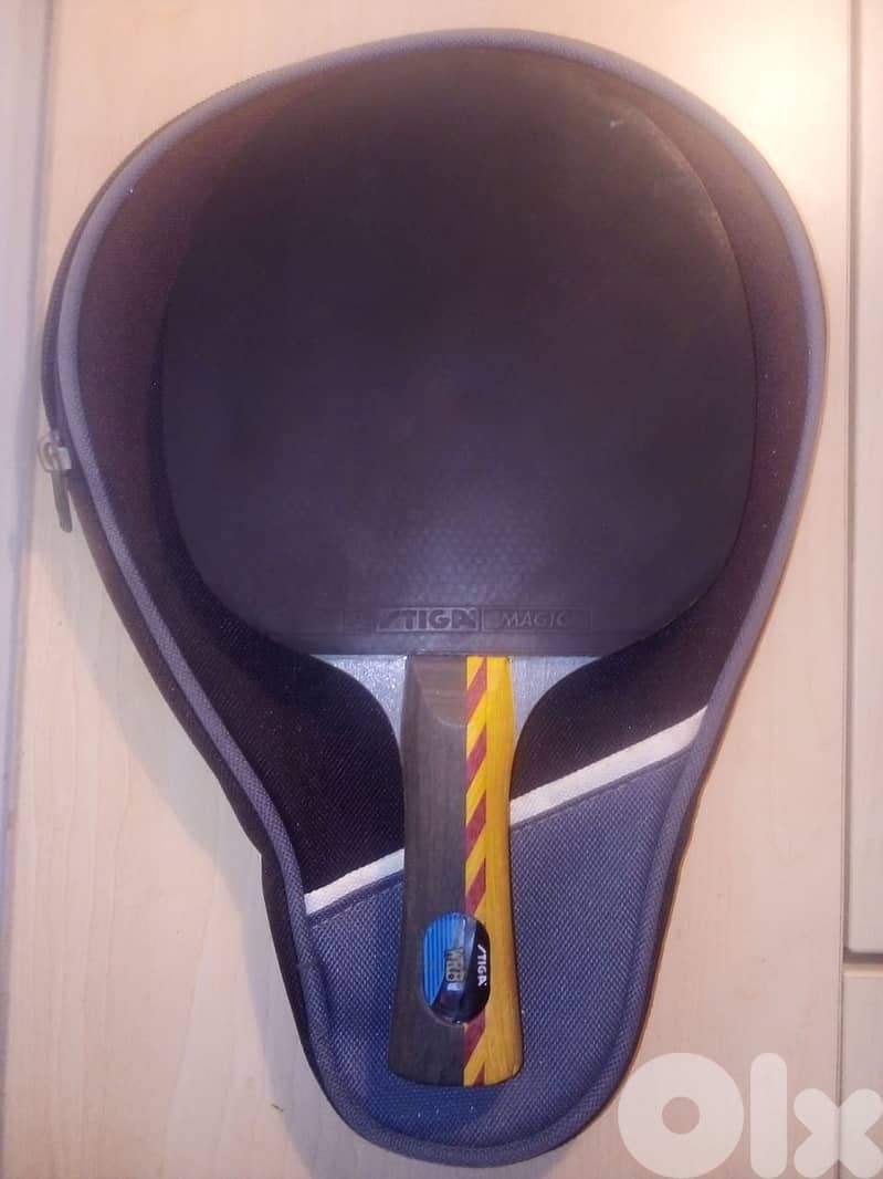 stiga magic wrb ping pong racket plus original stiga bag 1