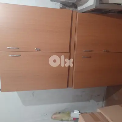 Cupboard with shelf