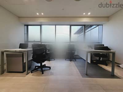 AH-HKL-101 Luxurious Furnished office in Achrafiyeh is for rent, 160m