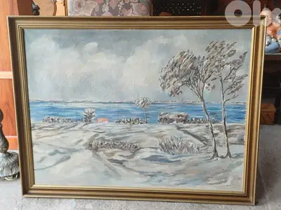 لوحة رسم زيتي