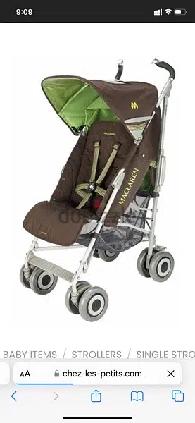 stroller Mclaren - light weight / Aluminium